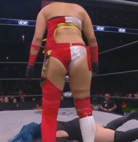ass booty japanese thick wrestling clip