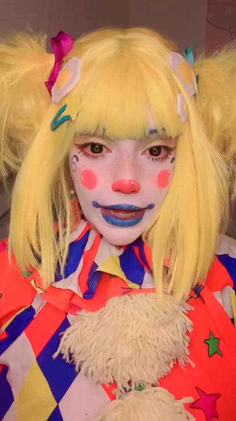 clown girl cute thick clip