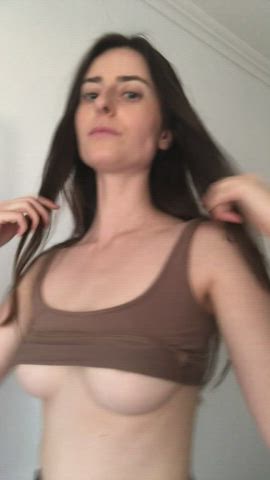 Brunette Petite Tits clip