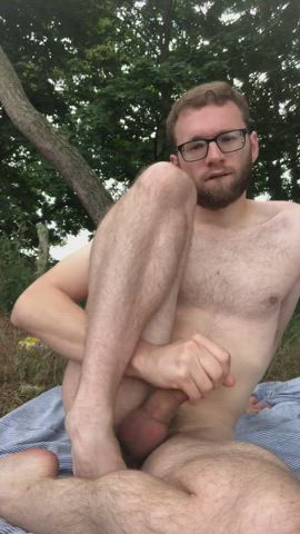 Cumming out in nature never felt so good…