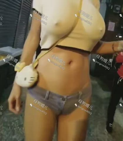 Asian Big Tits Nipple clip
