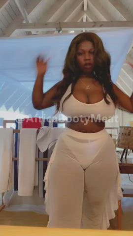Big Ass Big Tits Ghana Nigerian Sex Solo TikTok Twerking clip