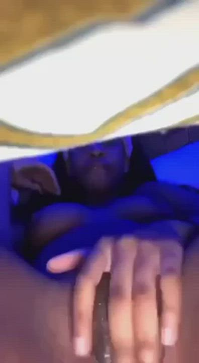 Ebony Fingering Wet Pussy clip