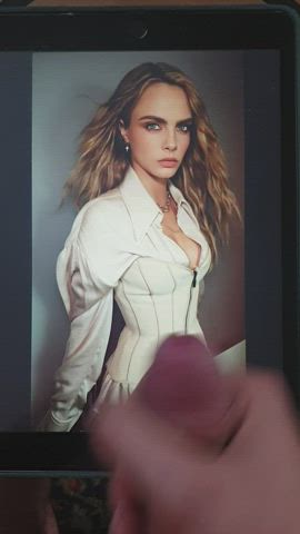 Cara Delevingne CumTribute