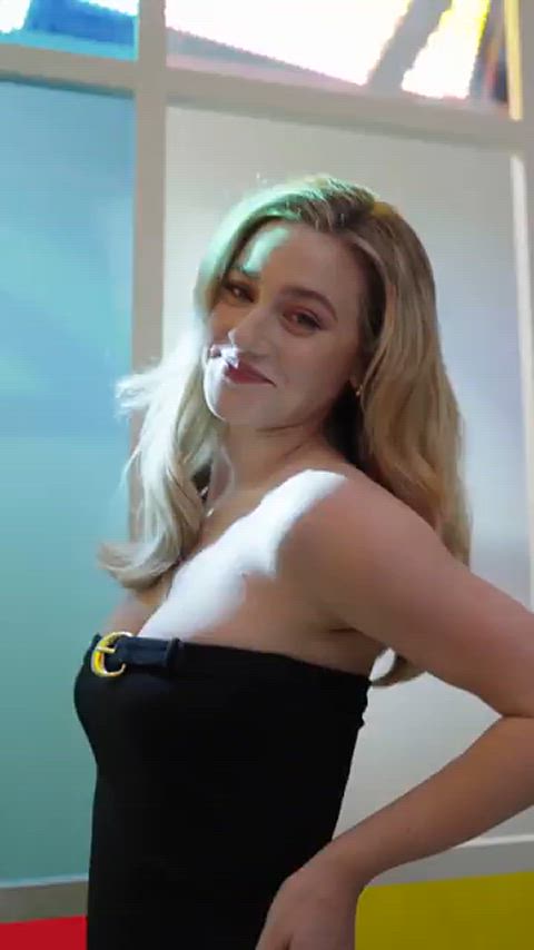 celebrity dress lili reinhart clip