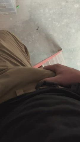 bwc big dick cock flashing work clip