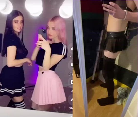 crossdressing exposed sissy tiktok clip