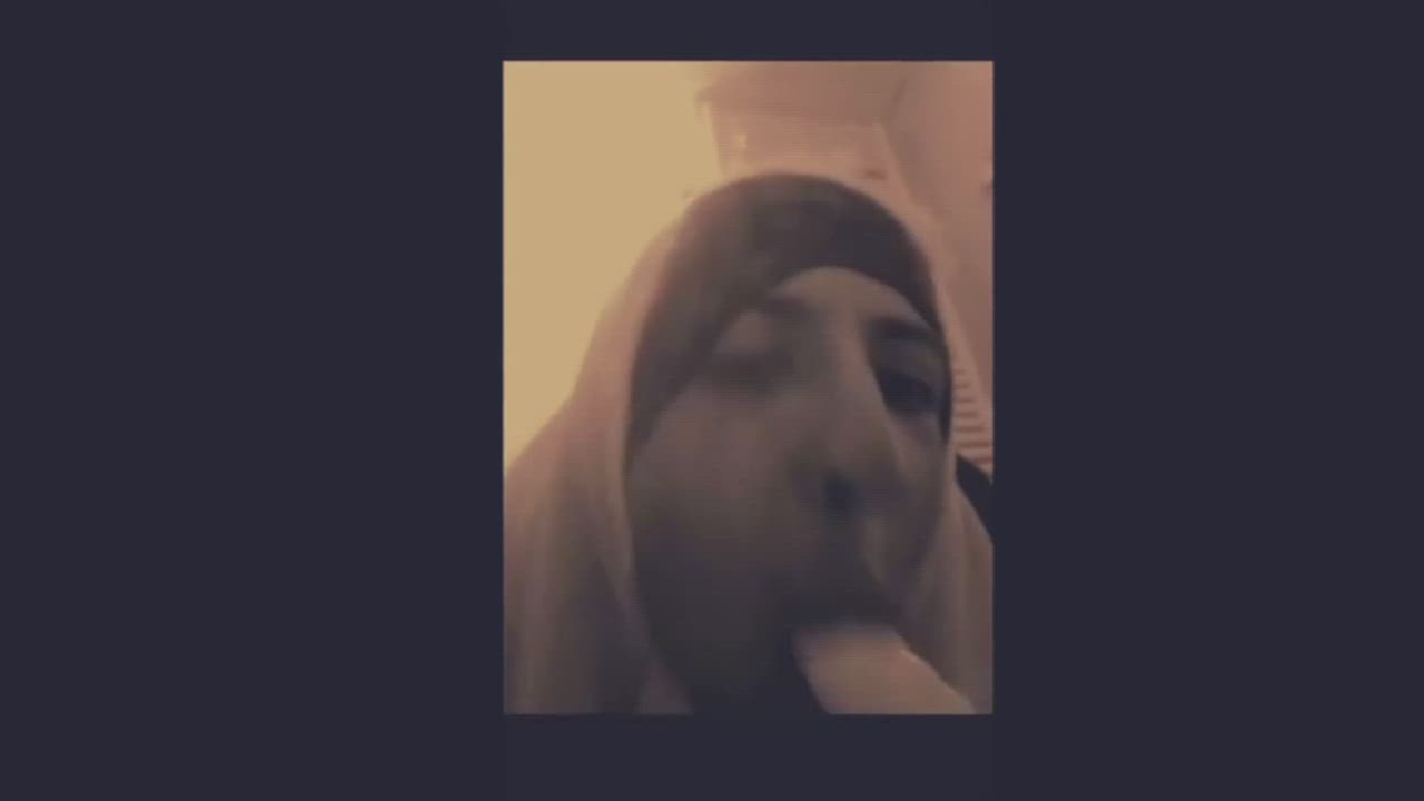 Hijab Milf Sucking Cock
