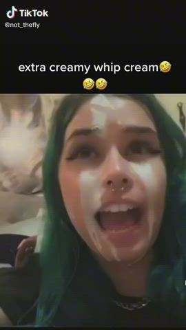 Cum Cumshot Facial Teen TikTok clip