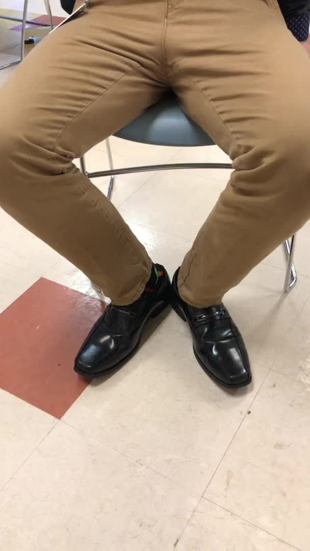 My coworkers flexible ankles