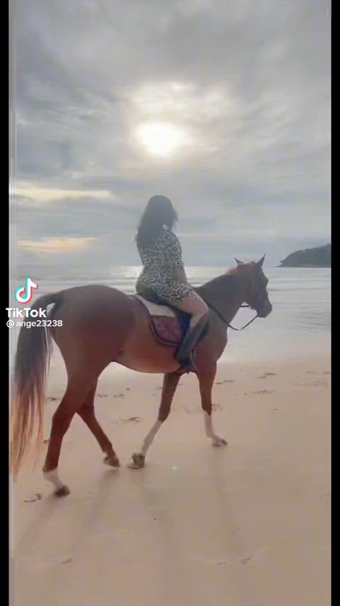 arab celebrity riding saudi tiktok clip