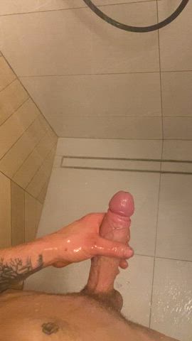 amateur big dick cumshot homemade masturbating nsfw pov tattoo tattooed tribute clip