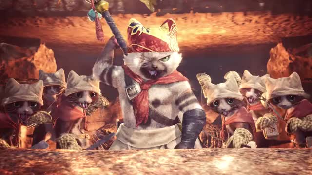 Cooking in Monster Hunter