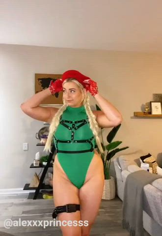 big ass big tits blonde cosplay curvy pawg slimthick thick tiktok r/tiktits clip