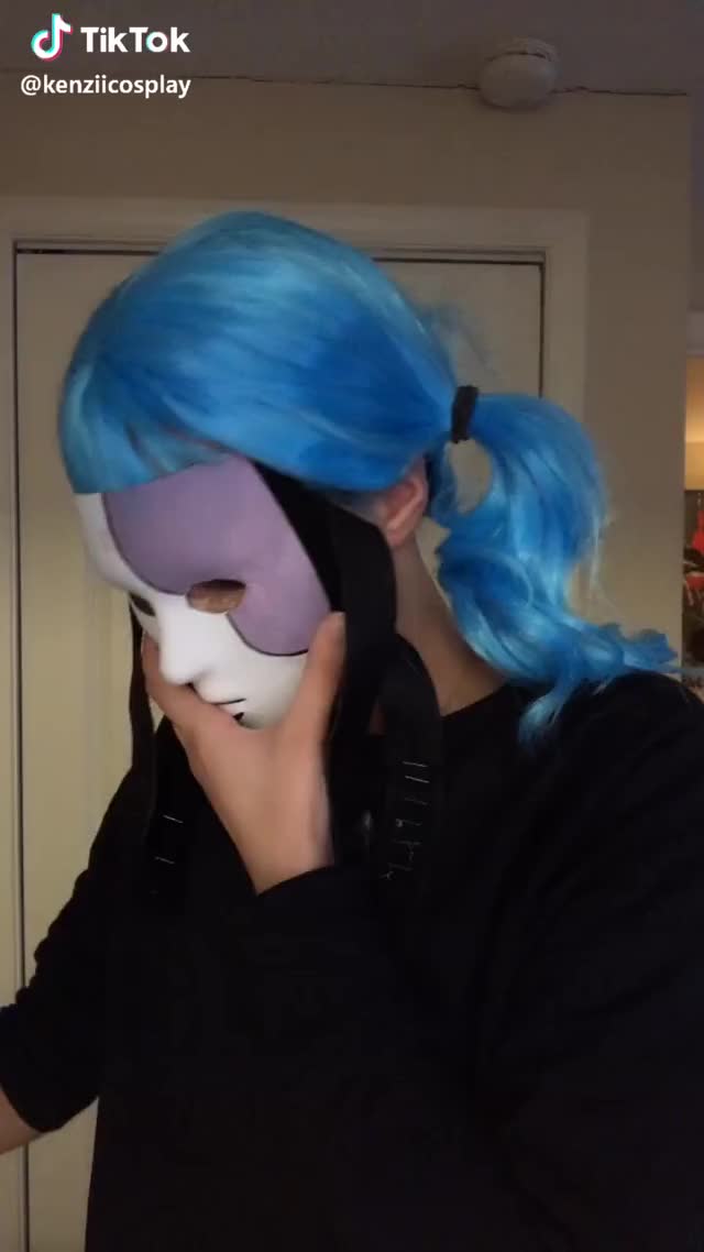  #sallyfacecosplay #sallyface #game #mask #larry #cosplay #scars