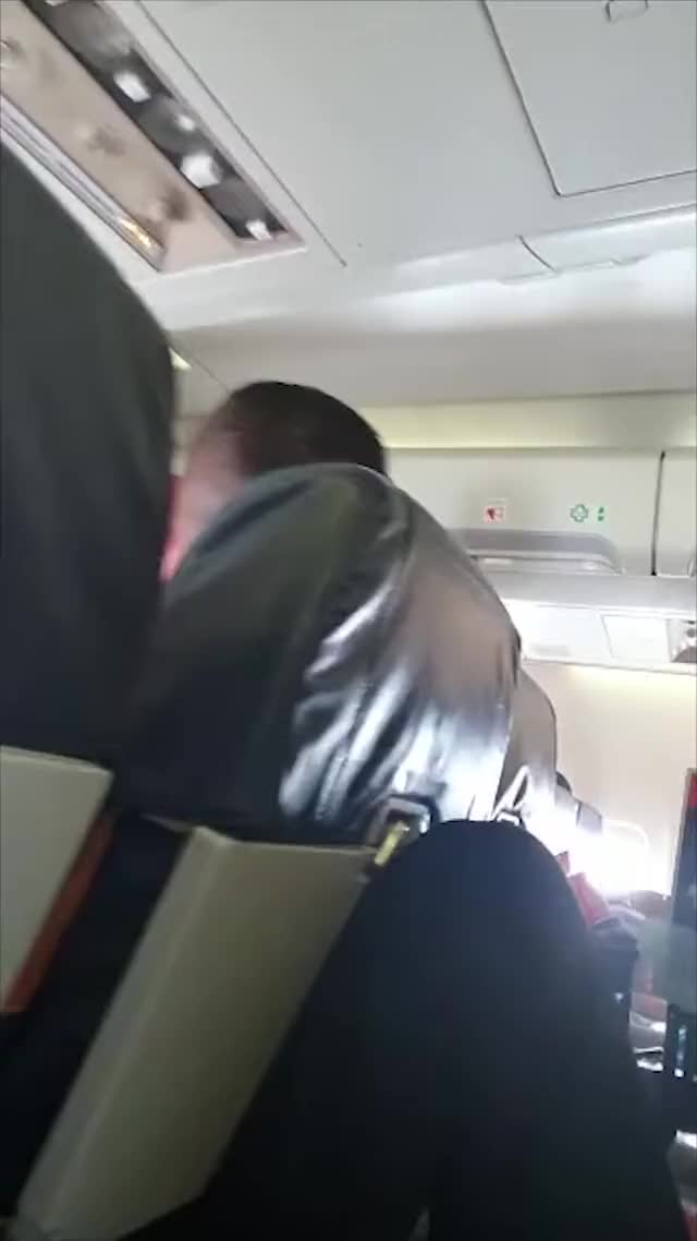Flight Attendant Sent Crashing Into Ceiling by Violent Turbulence