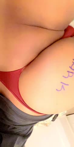 Someone paid me to write their name on my ass ?
