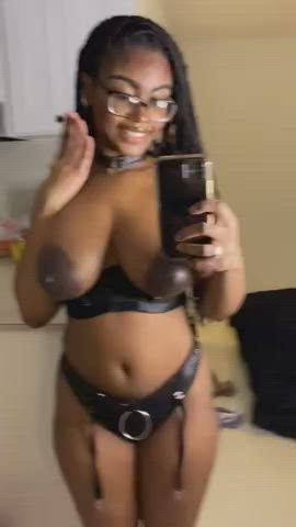 big tits ebony tits clip