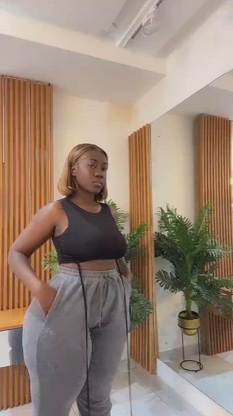 big ass ebony thick clip