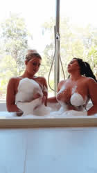 Bath Big Tits Blonde Brunette Girls clip