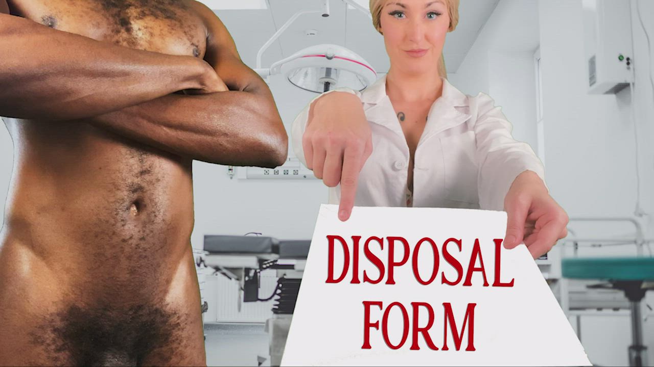 Sign the Disposal Form 😈