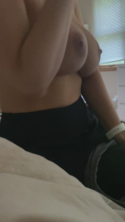 Wife said she woke up and her boobs felt bigger today (OC)