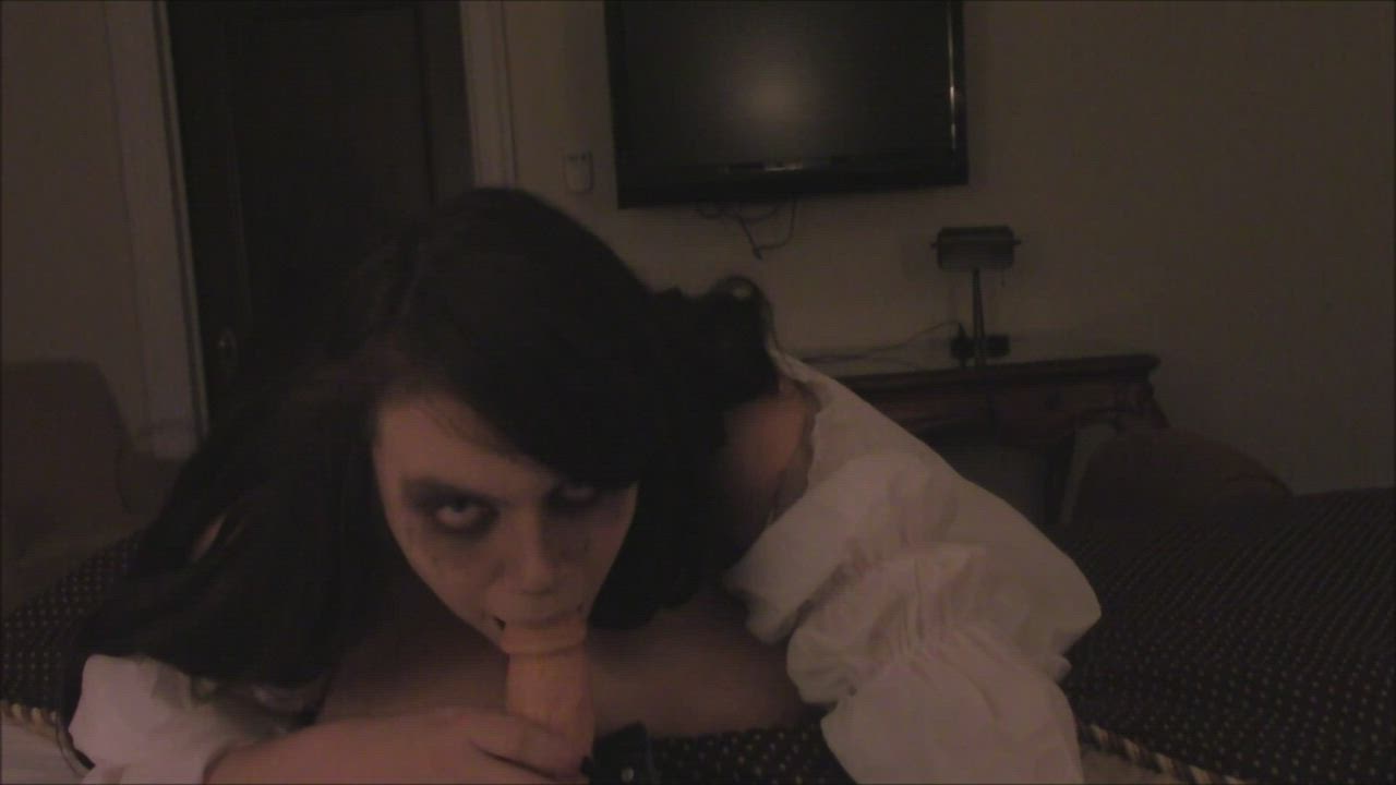 Ghost Lilith blowjob