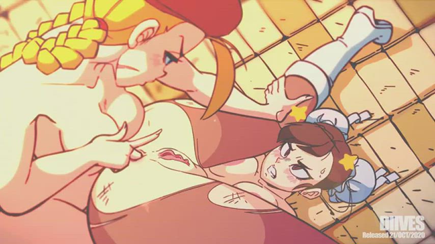 Animation Anime Ass Big Ass Cartoon Hentai Lesbian Tits Wet Pussy clip