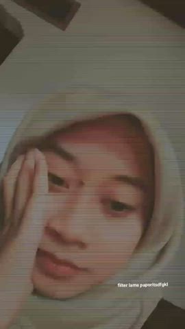 hijab indonesian teen clip