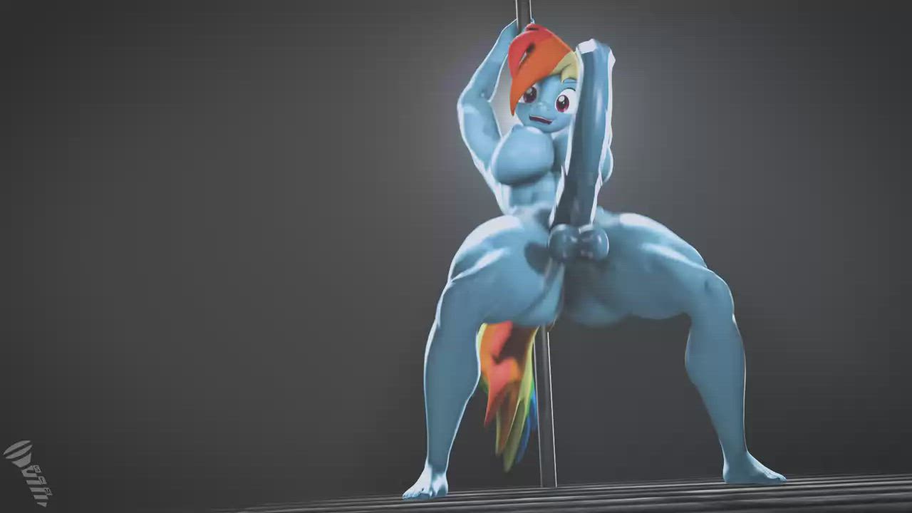 3D Animation Cock clip