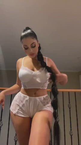 big ass big tits latina twerking clip