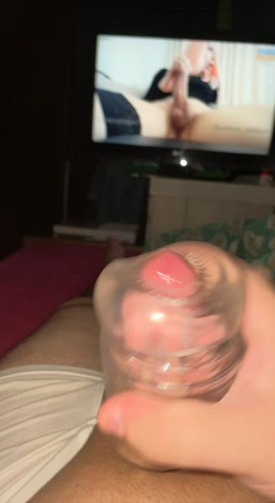 Quikshot cumshot watching shemales