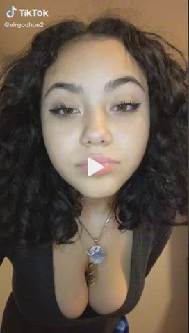 big tits cute latina teen tiktok clip