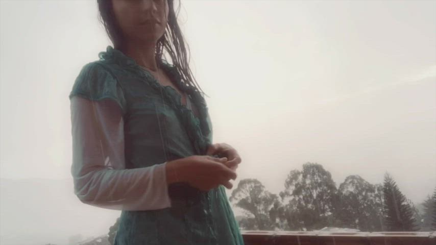 Dance in the rain with me