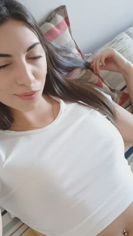 girlfriend teen tits petite clip