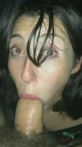 amateur blowjob cum cum in mouth cum swallow sloppy sucking clip