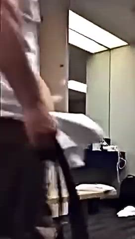 ass bubble butt locker room clip