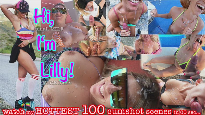 here's my fav 100 Cumshots in 60 seconds 😍