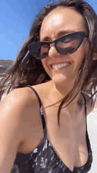 Bikini Celebrity Nina Dobrev clip