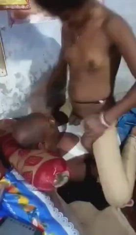 2 Trans Women? and village Man having fun time full video... link in com.ment