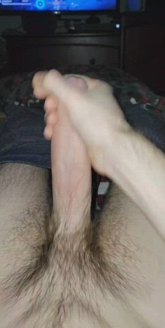 amateur big dick cock masturbating clip