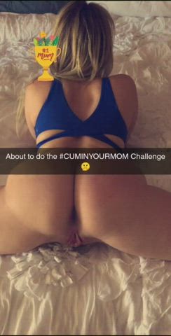 About to do the #cuminyoumum challange