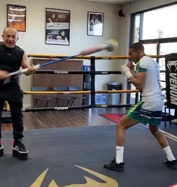 Felix Verdejo and Ismael Salas Putting In Some Work