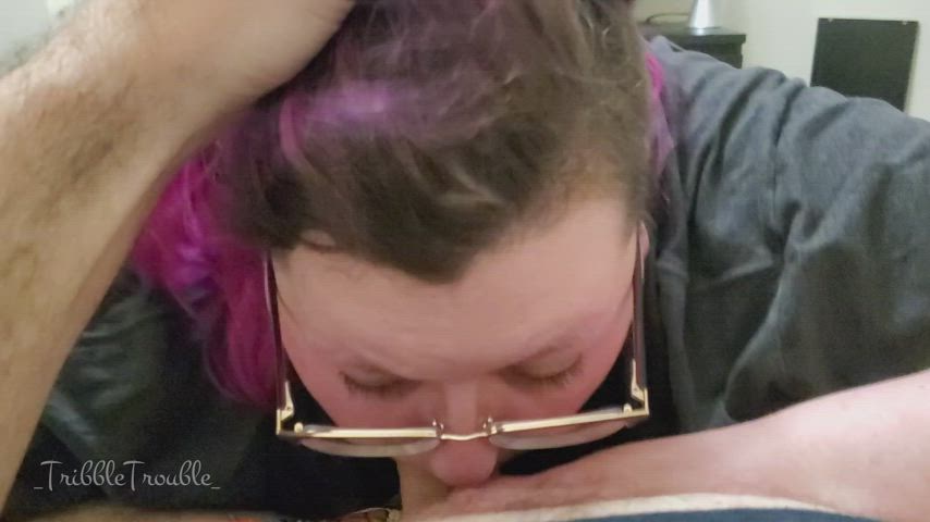 bbw blowjob face fuck hair pulling ssbbw clip