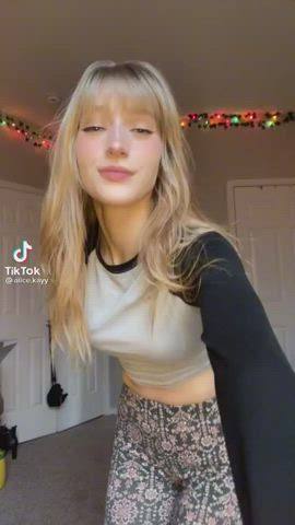 18 Years Old Blonde Teen clip