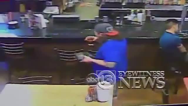 VIRAL VIDEO: Texas beer ninja saves drink and takes down a woman with box of ...