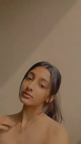 cute dancing desi indian teen clip
