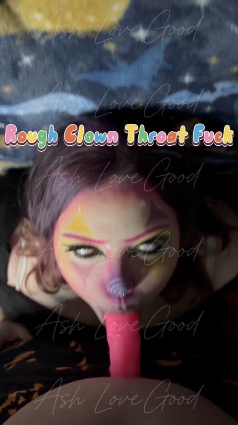 alternative amateur bbw blowjob clown clown girl lesbian sloppy strap on trans man