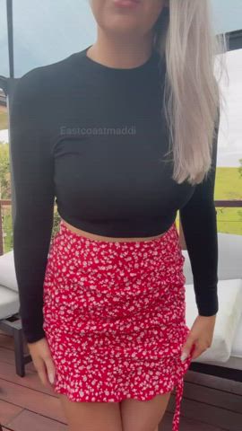 australian babe blonde boobs milf natural tits tits titty drop clip