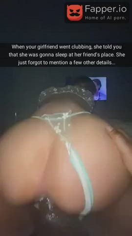 amateur ass bbc caption cheating cuckold girlfriend hotwife teen clip